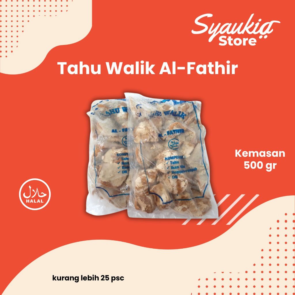 

Tahu Walik Al Fathir 500gr Tahu Balik Lezat Frozen