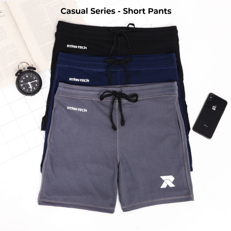RATHEN - Short Pants Hitam