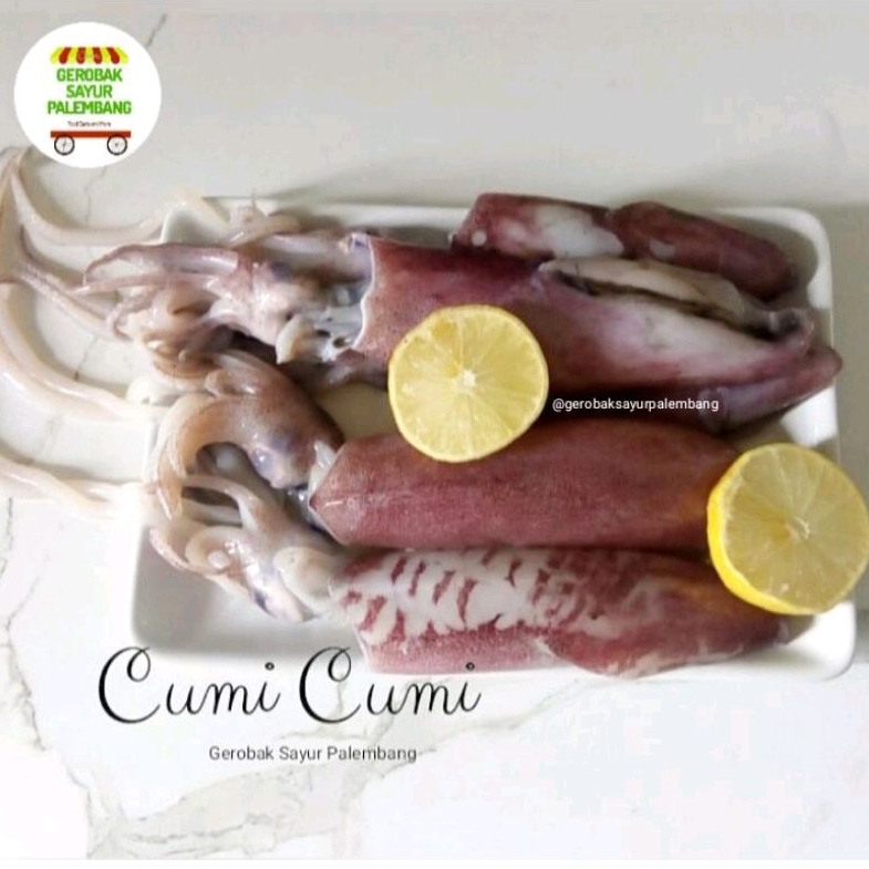 

Cumi Cumi Segar 500 gr Gerobak Sayur Palembang