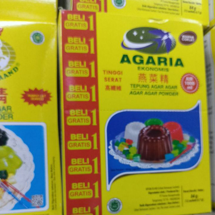 

➪➽✳✧ agar agaria isi 12 pcs 1 box plain