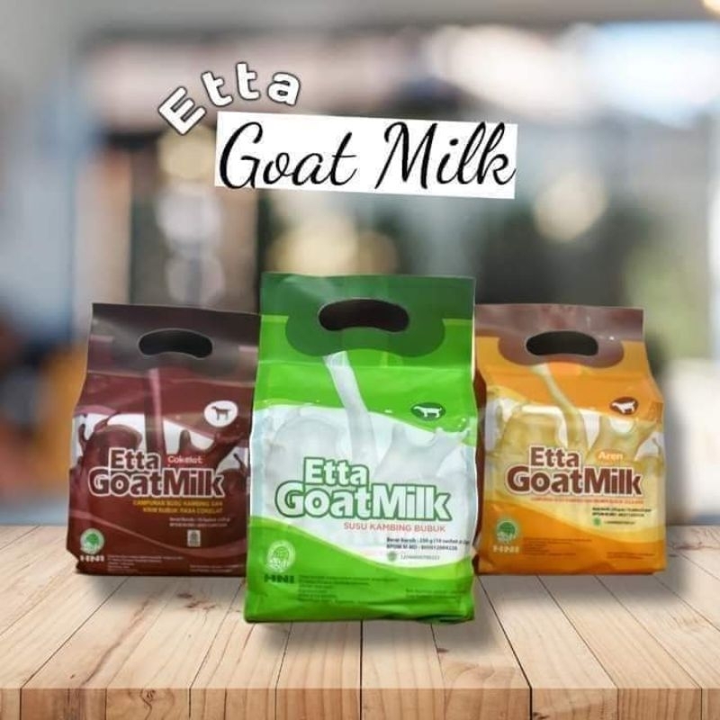 

SUSU KAMBING BUBUK/ ETTA GOAT MILK/ ORIGINAL/ AREN/ COKELAT