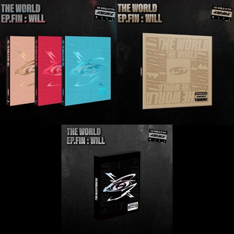 [PRE-ORDER] Album Ateez - The World EP.FIN : Will A Dairy D Z Digipack Platform ver Sealed POB Web A