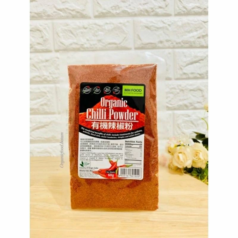 

Organic Chili Powder 60g