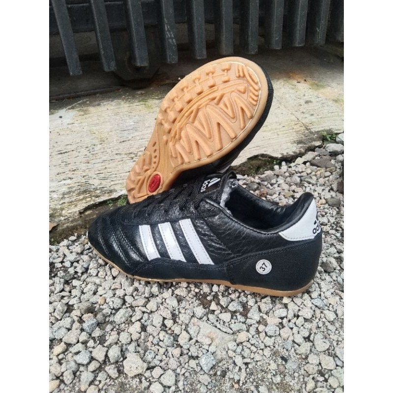sepatu putsal anak sol karet kulit sapi