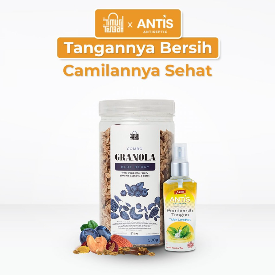 

Sale Granola 500 gr Timur Tengah Sereal Oat Healthy Food Original 100% Snack Sehat Seller