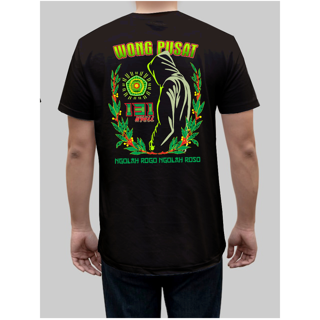 Tshirt KAOS JAMPER / JEMPER IKATAN PENCAK SILAT BUNGA ISLAM ( BI ) 131 WONG PUSAT