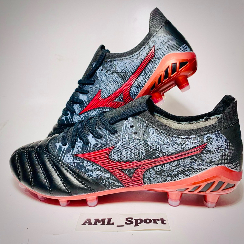 Sepatu Bola Mizuno Neo Morellia III Beta Black Sergio Ramos