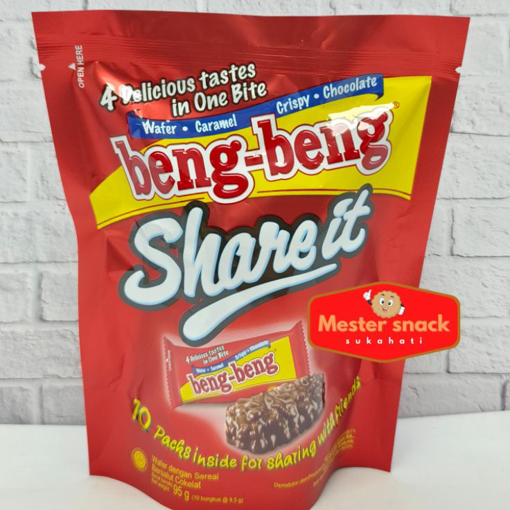 

➪➽✳✧ Beng-beng Share It | Snack | Beng Beng | Coklat Beng Beng | Beng Beng Mini | Beng Beng Share It | Beng Beng 1 Dus