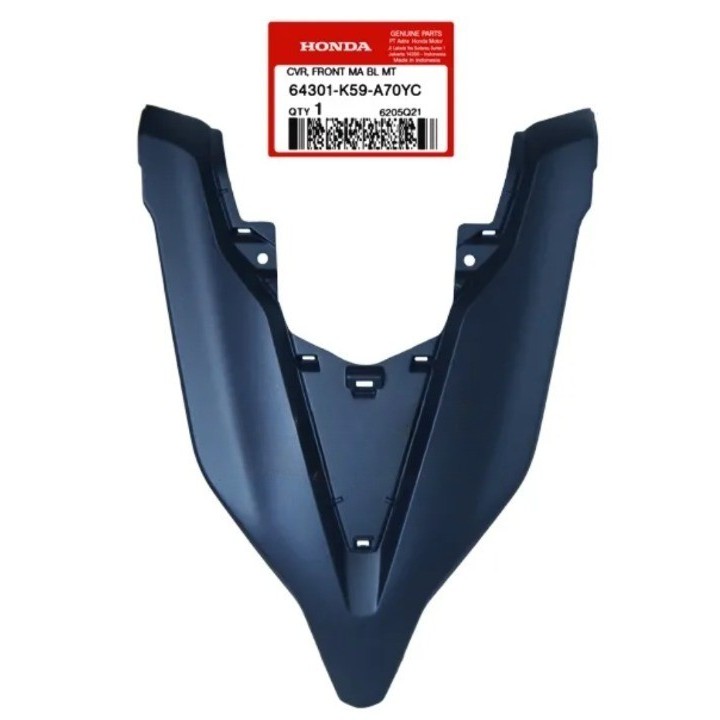 Cover Front Biru Doff – New Vario 125 & 150 eSP - 64301K59A70YC