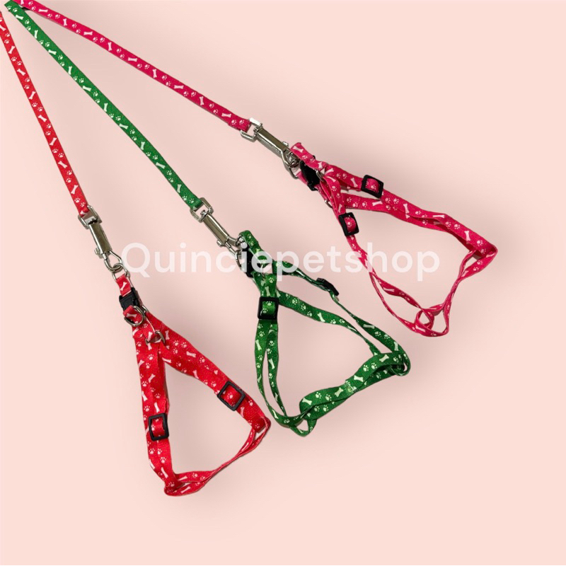 Harness kalung Tali tuntun badan kucing anjing kelinci musang hewan kecil model Y