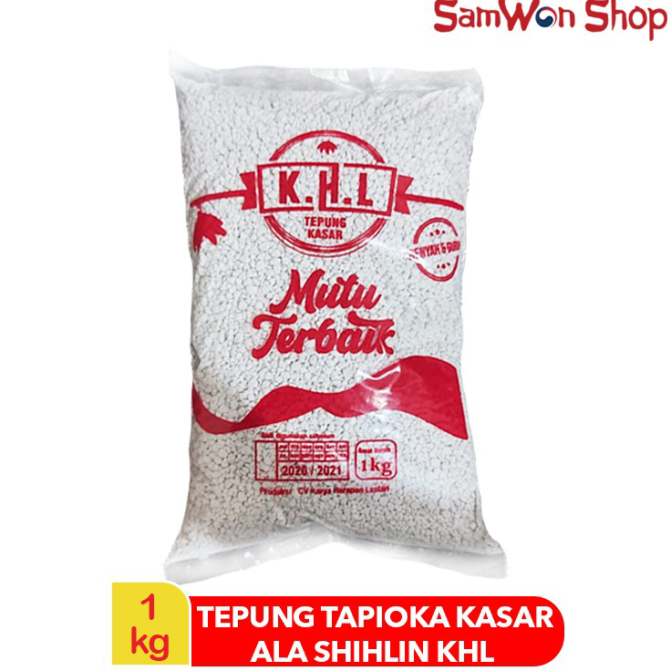 

➺➩⋆❀ TEPUNG TAPIOKA KASAR ALA SHIHLIN BY KHL 1KG - ORIGINAL PREMIUM FLOUR