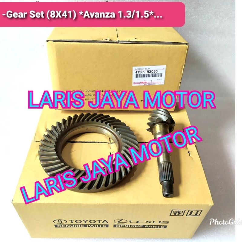 GEAR SET AVANZA 1.3 1.5 GIGI GARDAN AVANZA 1.3 1.5 (8X41)