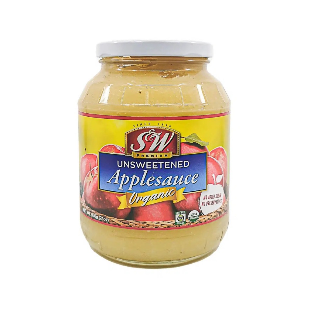 

S&W Unsweetened Organic Apple Sauce 680g