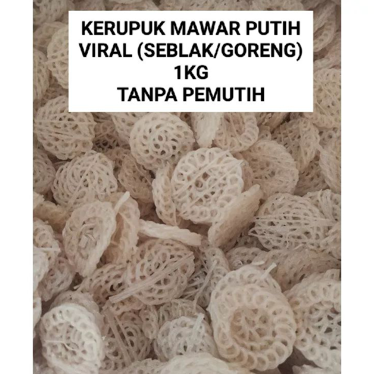 

➞✧✴ KERUPUK SEBLAK /MAWAR VIRAL 1 KG (MENTAH)/ KERUPUK SEBLAK MAMANG RAFAEL TANPA PEMUTIH