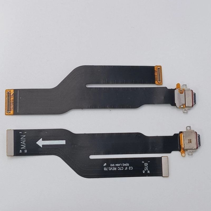 Flexible Main Board / Konektor Charger Samsung Note 20 Ultra Original 100% Connector Cas Flexsibel C