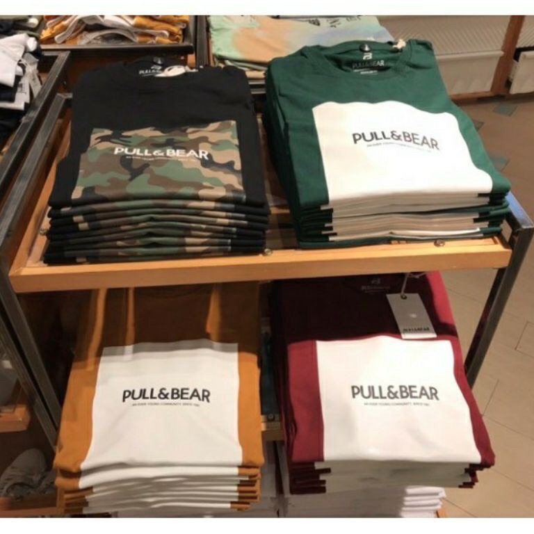 MURAH BANGET KAOS TSHIRT PULL & BEAR / KAOS PULL AND BEAR / TSHIRT PULL&BEAR / TSHIRT PULL AND BEAR 
