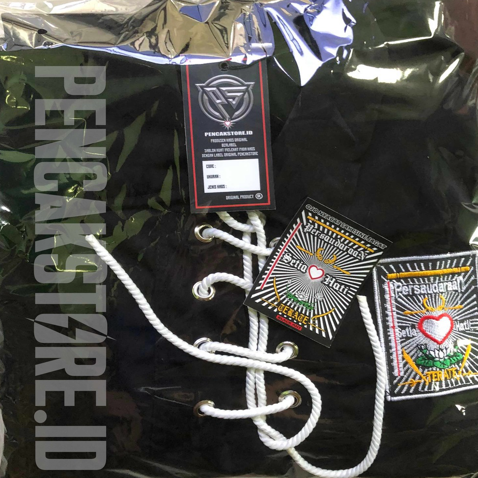 STOK TERBATAS SAKRAL PSHT SUPER JETBLACK ORIGINAL(halus) polos sakral murah sakral jetblack original