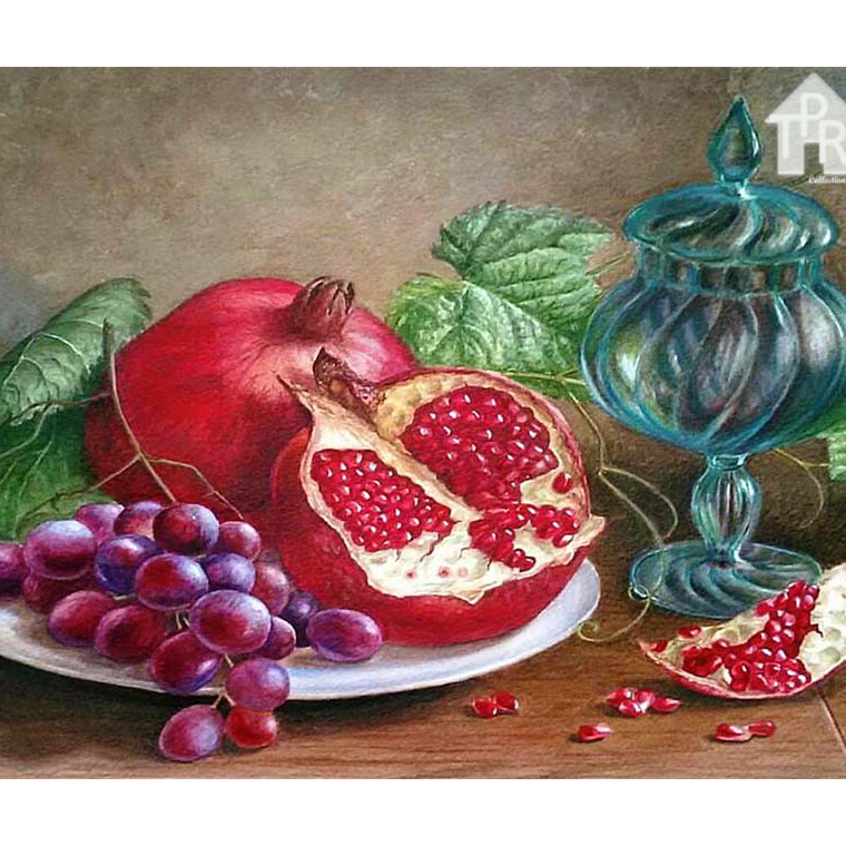 

✅Swip up!!! DIY - Set Melukis / painting by number kit - FRUIT 40x50cm. part-1