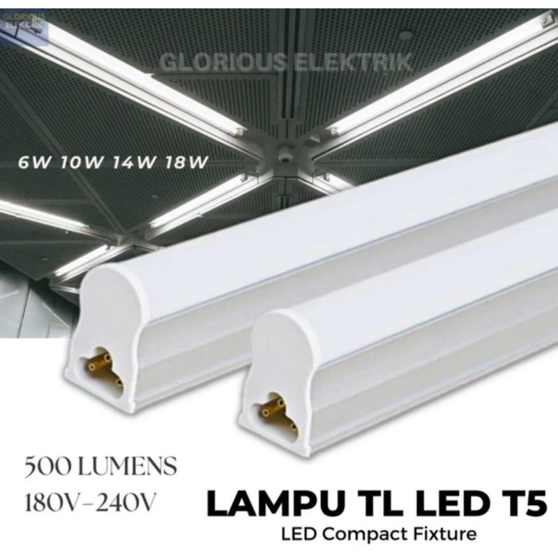 Lampu Led Tube T5 LED 18Watt 18W 120Cm Visalux Vesta