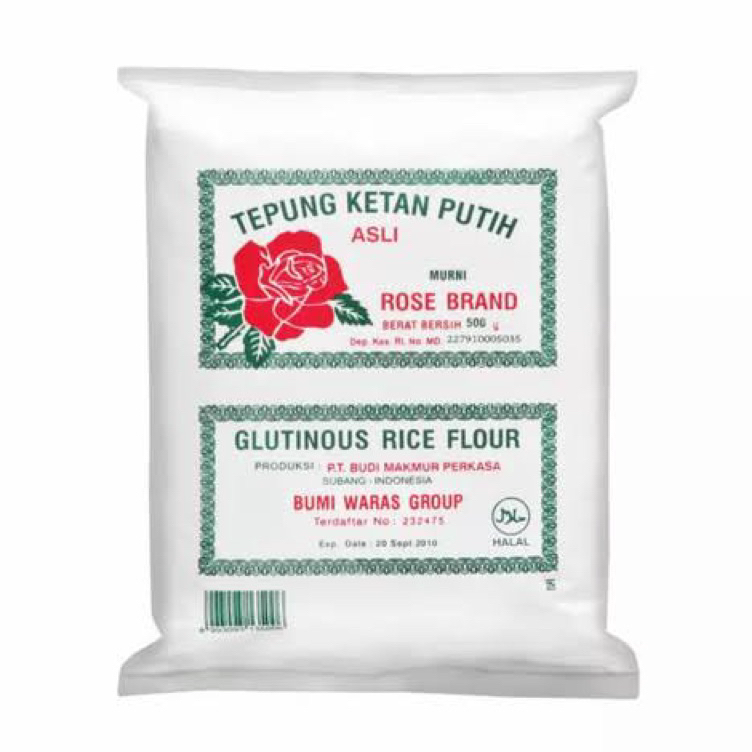 

Bayar Di Tempat Tepung Ketan Rose Brand 500gr ✾✱