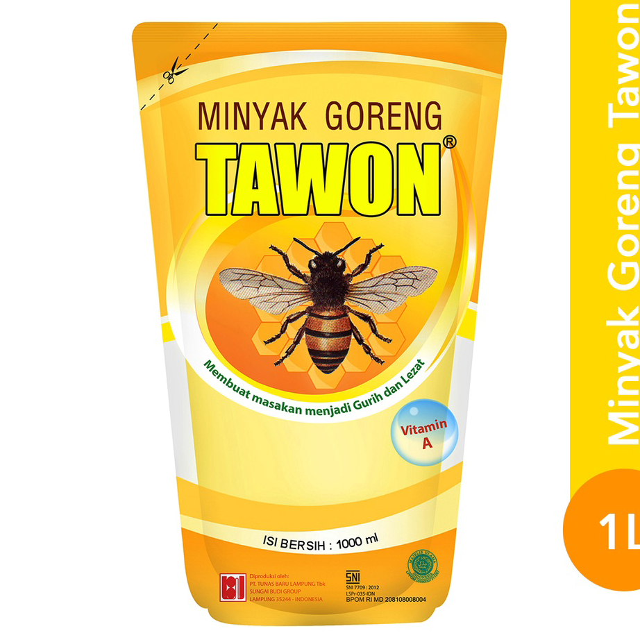 

→➘✹ Rose Brand - Minyak Goreng Tawon 1 Liter