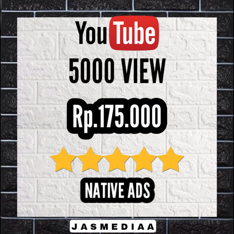 Views Youtube Natuve Ads Trafik Views Native Advertisement Real Aktif Permanen High Quality