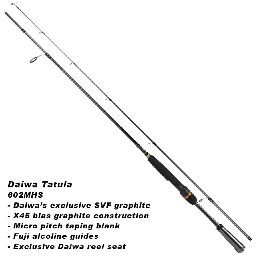 Joran Spinning Daiwa Tatula 602 MHS