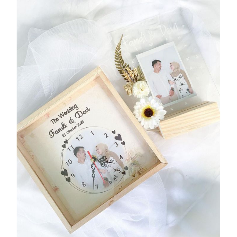 Frame 3D Custom / Frame Rustik / Frame LED / Kado Aesthetic / Bingkai Foto / Kado Anniv / Kado Pigur