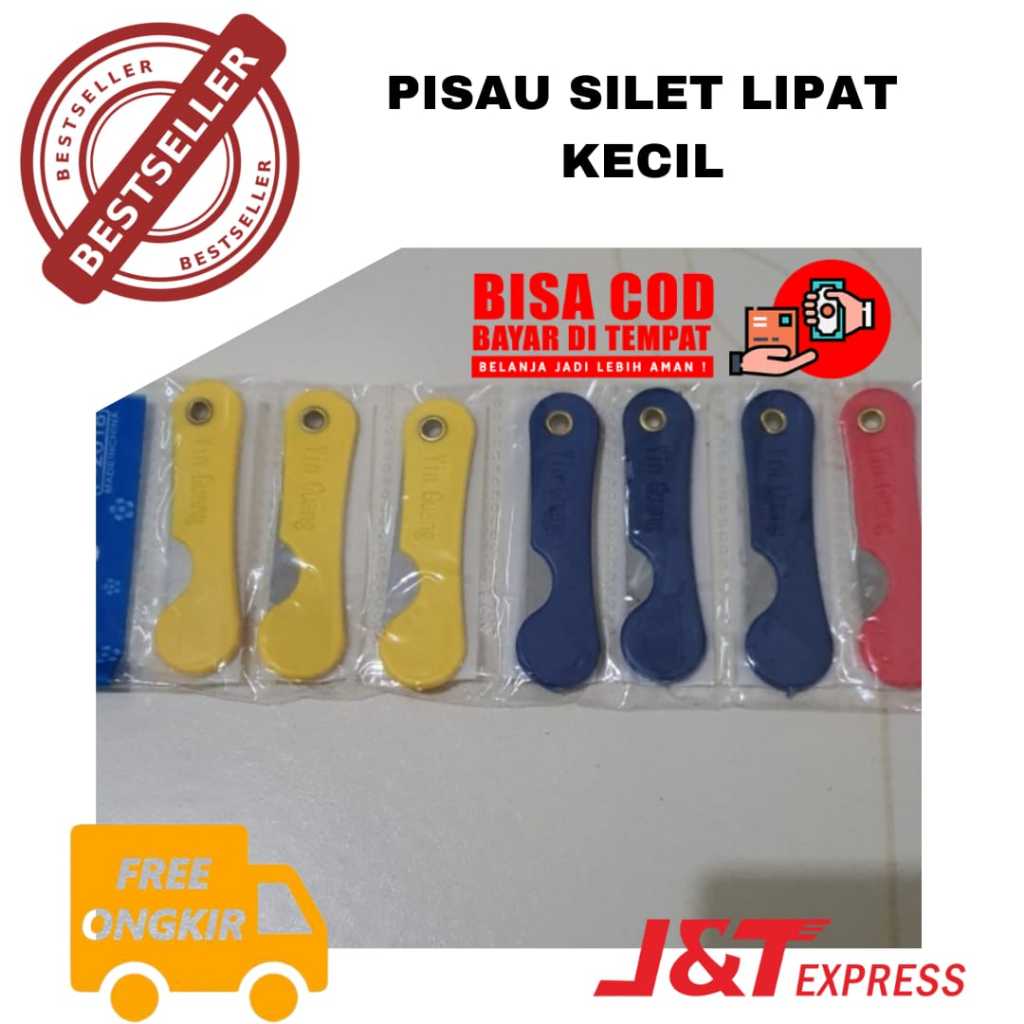 

1 pcs Cutter - Pisau Silet Lipat Kecil [SHO]