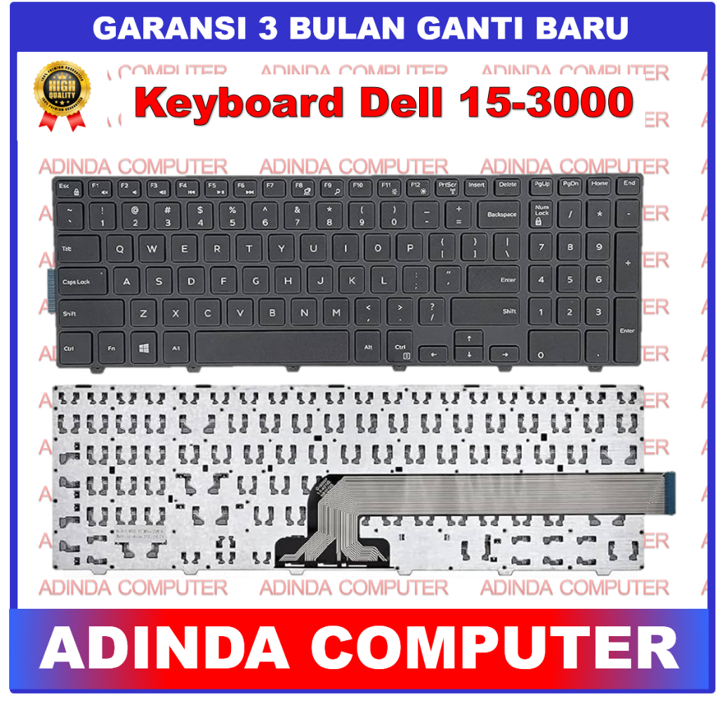 Keyboard Dell 15-3000 5545 5547 15-5000 15-7000 P26E P39F P40F P63F