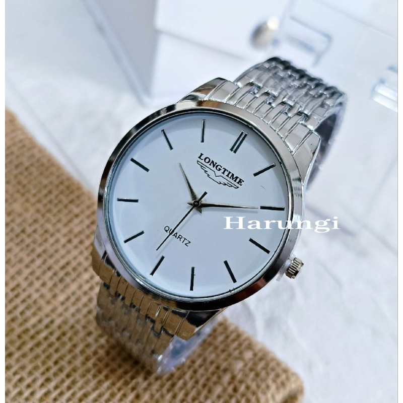 LONGTIME 947 JAM TANGAN PRIA ANALOG RANTAI SIMPLE TERLARIS