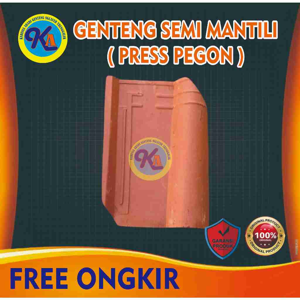 Genteng Press Pegon nglayur Trenggalek