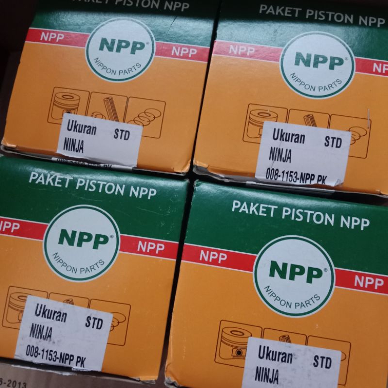 PISTON KIT NPP KAWASAKI NINJA R RR PIN 15 OVERSIZE STANDAR / STD