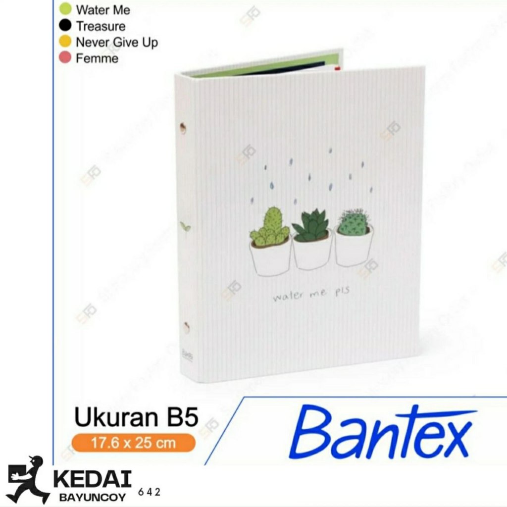 

Binder Multiring Bantex B5 - 26 ring 25 mm 1328 - Femme Theme