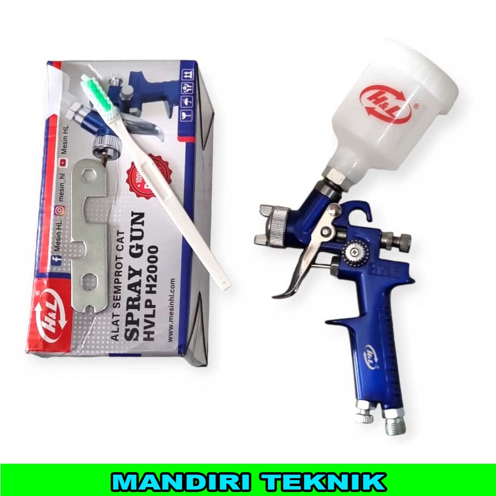 H&L Spray Gun High Precision Professional Spray gun HVLP H 2000