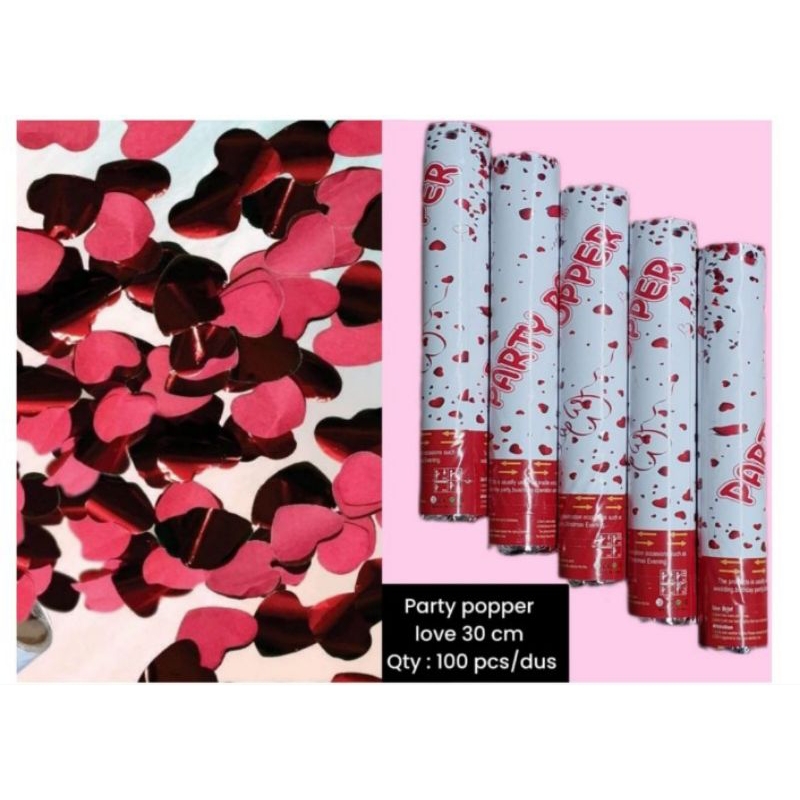 party popper/confetti love/hati. starpartypgs