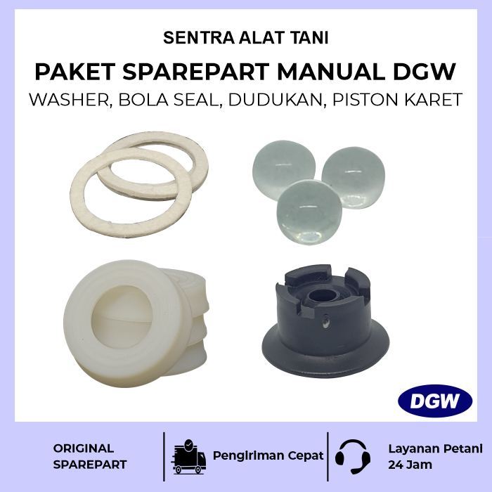 Sparepart Sprayer DGW Series PAKET SPAREPART MANUAL DGW PISTON DAN SEAL BALL