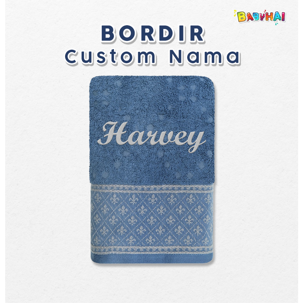 Jasa Bordir Custom Nama/Kata