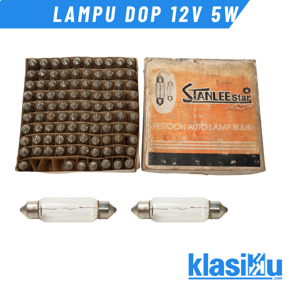 Lampu Dop Plafon Mobil Dr D Fischer 12Volt/5Watt Stanlee Star