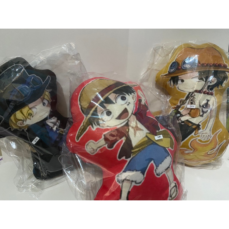 bantal boneka one piece luffy sabo ace