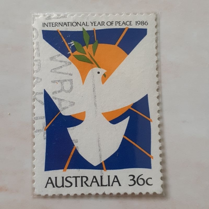 

Perangko Australia International Year of Peace Tahun 1986