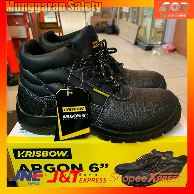 Safety Shoes Krisbow ARGON 6" - Sepatu Safety Krisbow ARGON 6" Original
