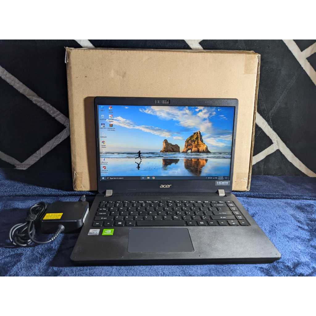 Laptop Acer Travelmate P412 Core i7 10510u Nvidia MX230 2GB SSD Murah
