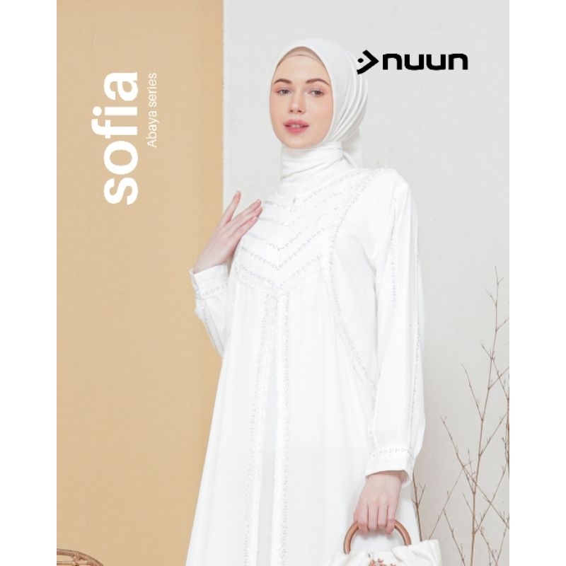 Sofia Abaya - Gamis putih polos abaya arab gamis putih umroh haji abaya turkey