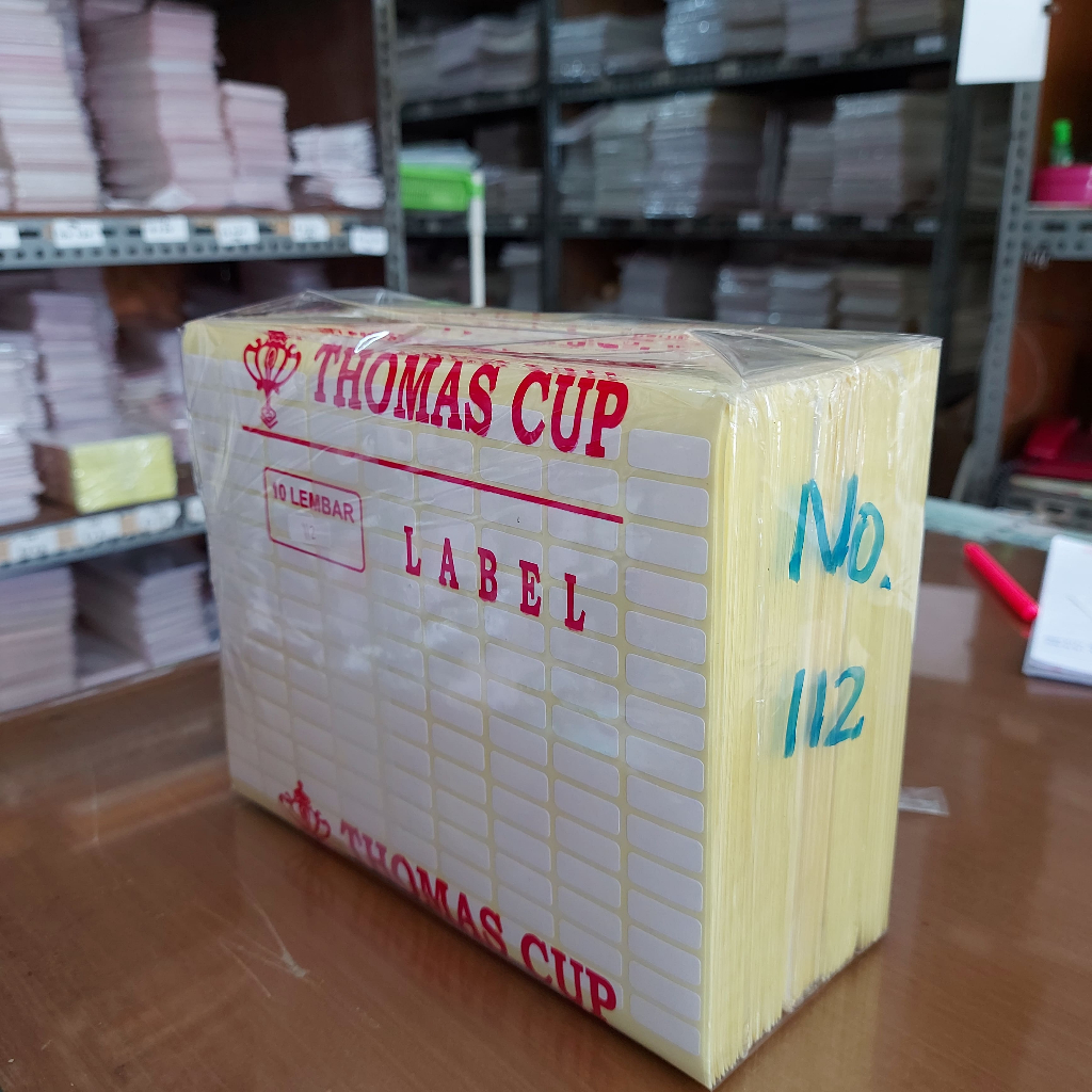 

BUNDLE 50 PACK Label Stiker 112 isi 5000 Lembar Sticker Nama Undangan Harga Self Adhesive