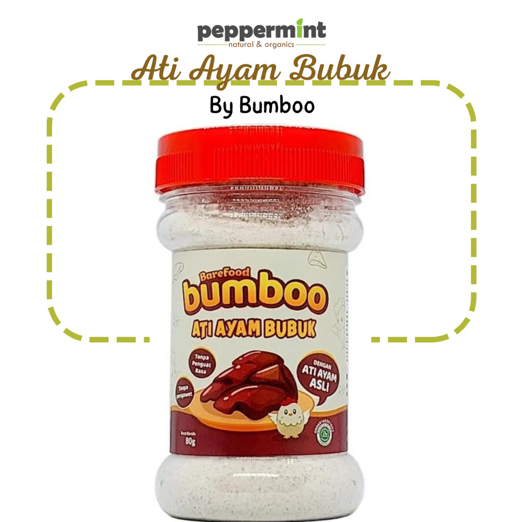 

Barefood Bumboo Ati Ayam Bubuk (80 gr) / MPASI Bayi