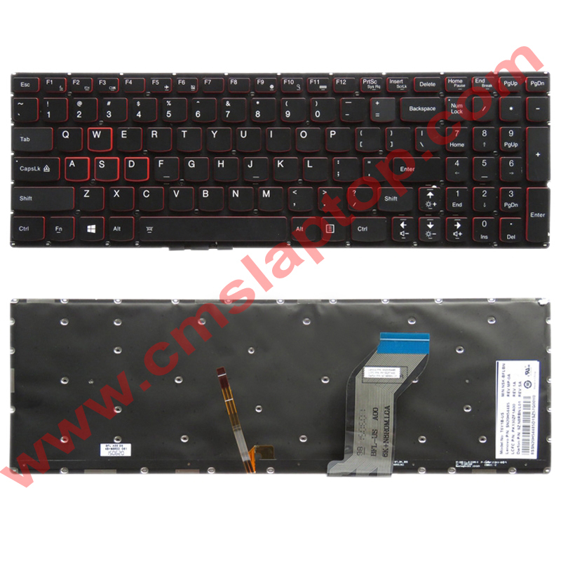 Keyboard Lenovo Ideapad Y700-17isk Y700-15isk Y700-15acz Y700-15 BL