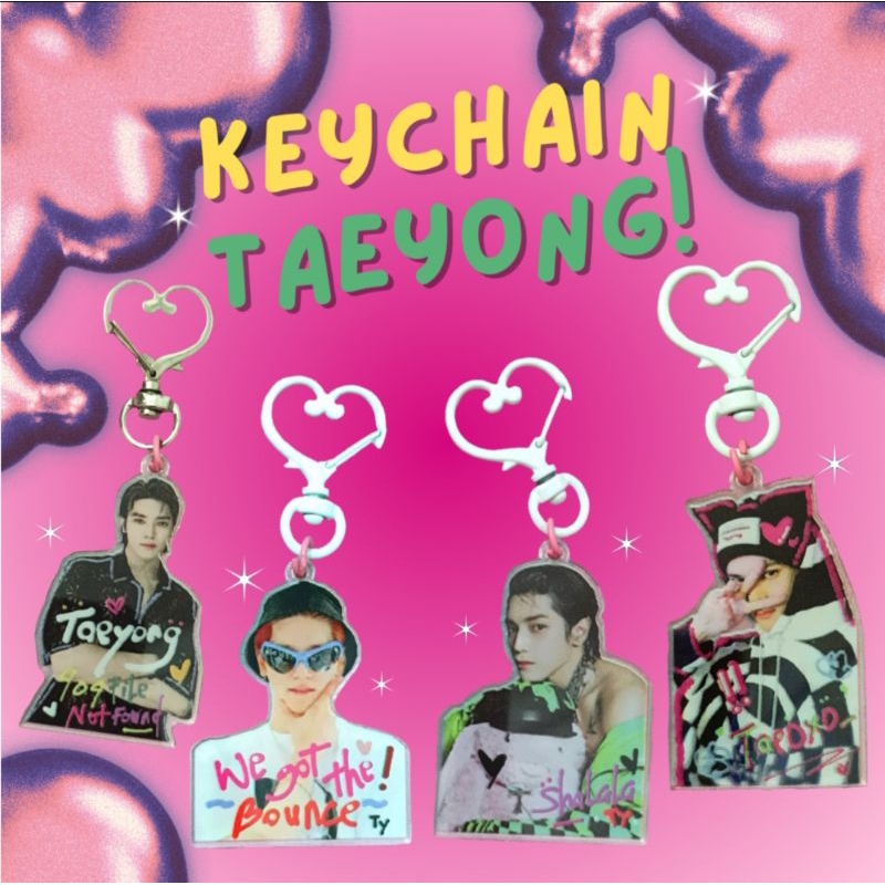 [READY] Keychain Taeyong NCT | Acrylic KPOP