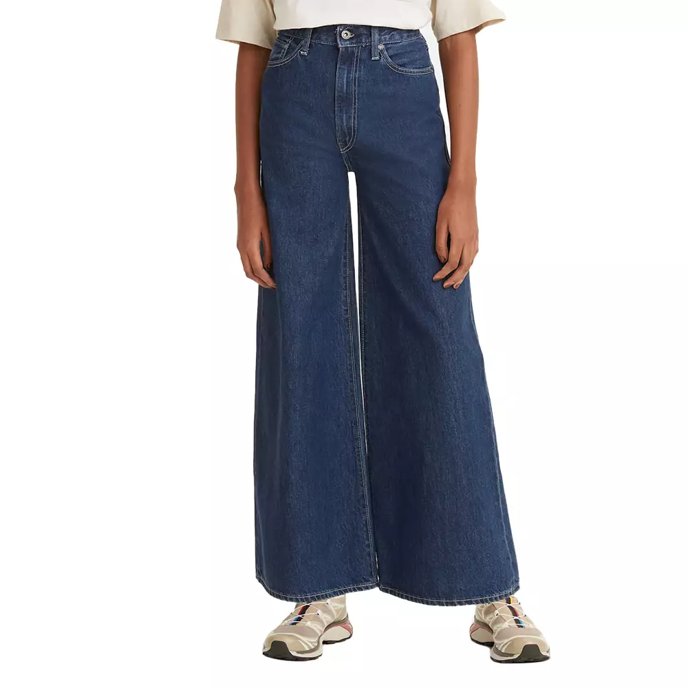 CELANA JEANS WOMENS LMC NEW FULL FLARE LMC ORBIT RINSE