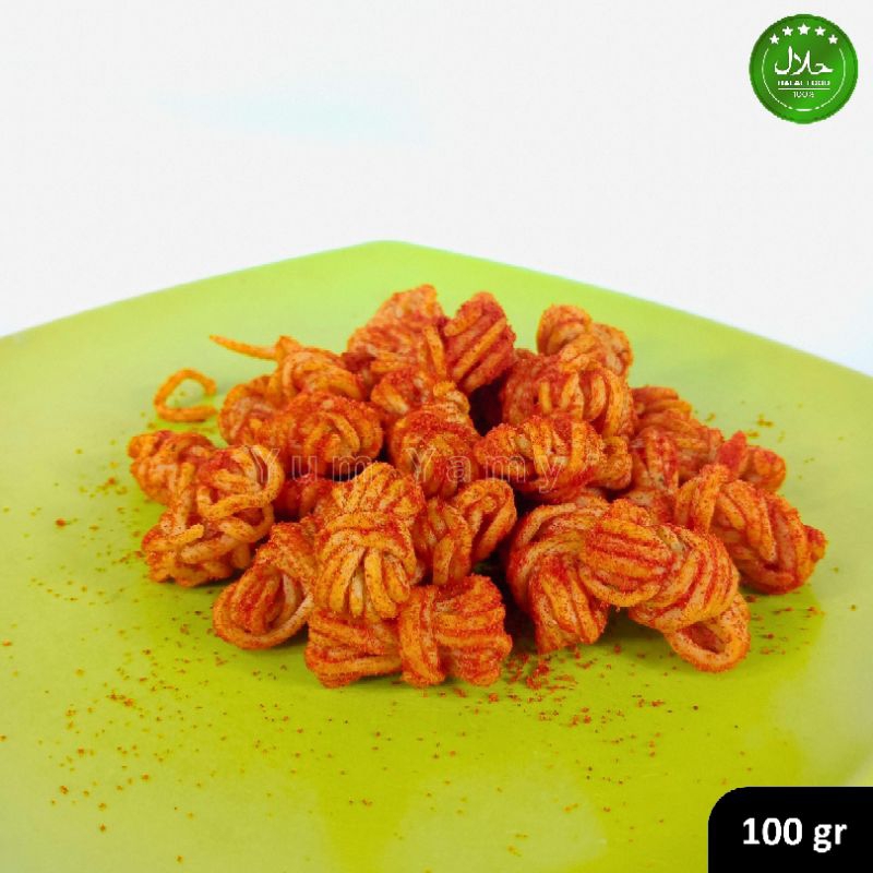 

Yum Yamy Mie Gulung Varian Rasa 100gr Snack Kekinian original sambal matah keju manis rendang sapi pedas daun jeruk jagung bakar balado pedas manis pedas gurih bbq